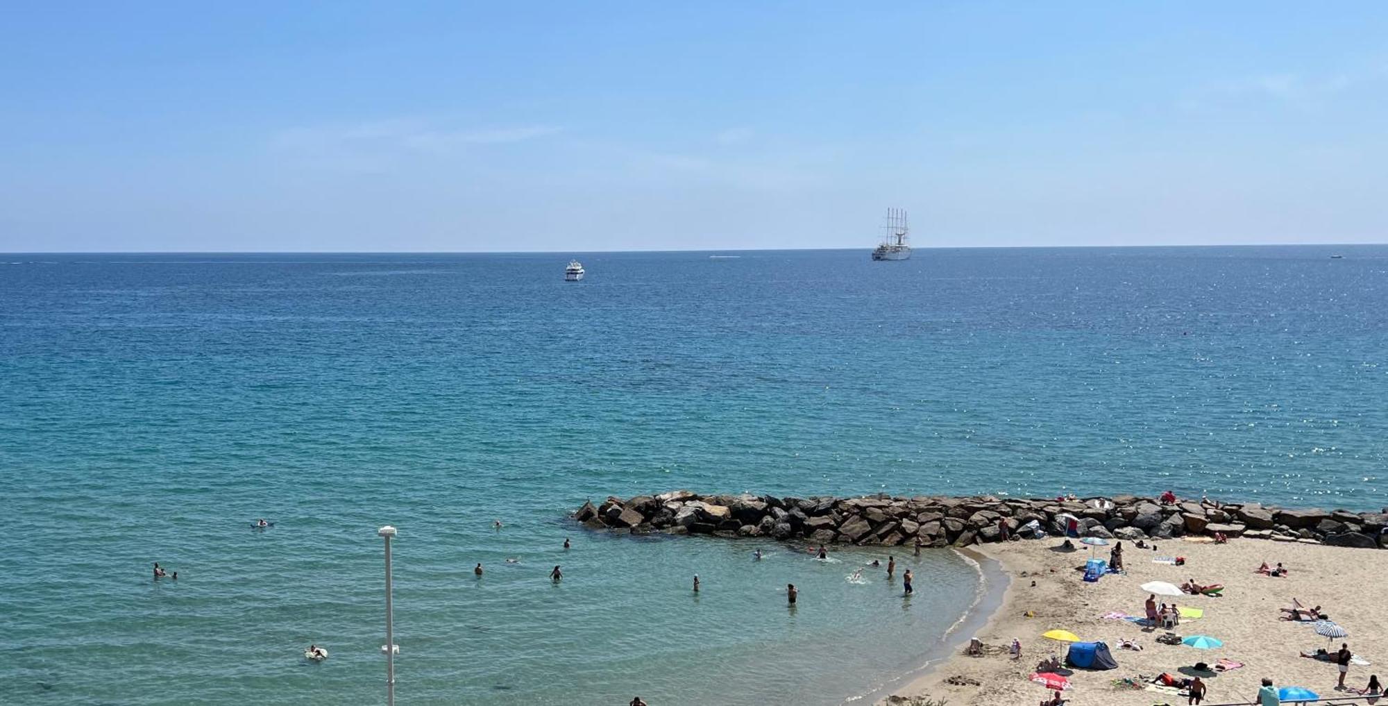 Tre Ponti Beach Apartment - Terrazzo Vista Mare Санремо Экстерьер фото